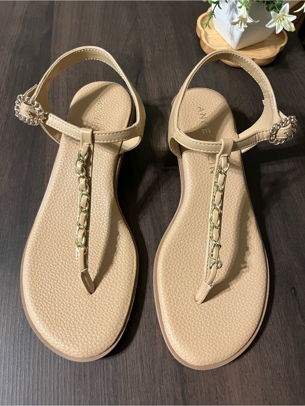 Anne Klein Tessa Thong Sandals